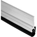 Yale Commercial Pemko Door Split Astragal 36 to 84"L x 7/8"W x 1/4"H Aluminum, Satin Stainless Steel 85629